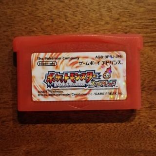 ゲームボーイアドバンス(ゲームボーイアドバンス)のGBA ポケモン ファイアレッド(携帯用ゲームソフト)