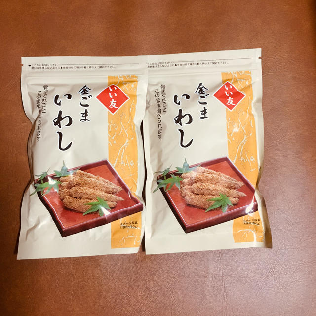 金ごまいわし 2袋 食品/飲料/酒の加工食品(その他)の商品写真