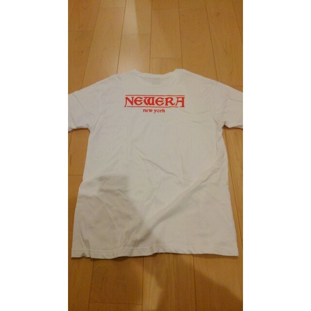 NEW ERA(ニューエラー)のNEWERA  Tシャツ　ホワイト　XXL メンズのトップス(Tシャツ/カットソー(半袖/袖なし))の商品写真