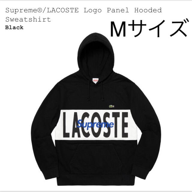 Supreme LACOSTE  Panel Hooded Sweatshirt