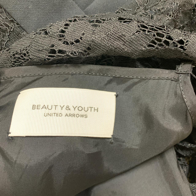 BEAUTY&YOUTH UNITED ARROWS(ビューティアンドユースユナイテッドアローズ)のオールインワン　ブラック　Sサイズ レディースのパンツ(オールインワン)の商品写真