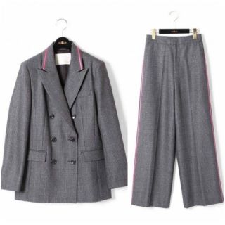 グレースコンチネンタル(GRACE CONTINENTAL)の2018aw 新品　グレースコンチネンタル　グレンチェックジャケット&パンツ(セット/コーデ)