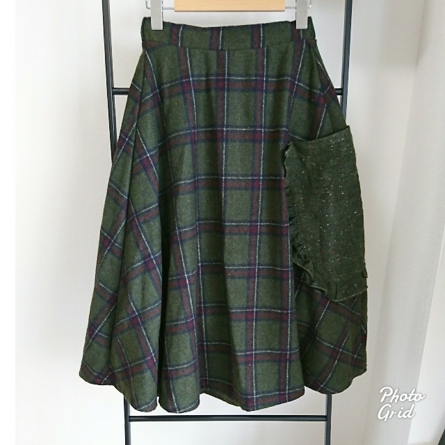 merlot(メルロー)のビックポケット / ビュルデサボン プードゥドゥ ネ・ネット ビームス ニーム レディースのスカート(ロングスカート)の商品写真