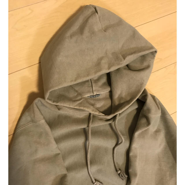 2018AW AURALEE SUPER MILLED SWEAT PARKA