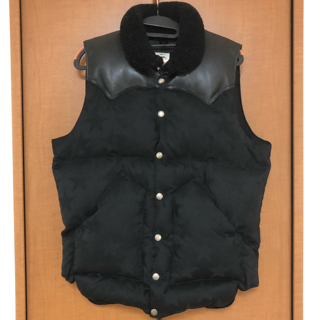 WACKO MARIA × Rocky Mountain down vest-