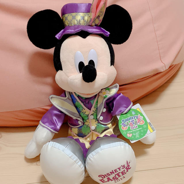 Disney(ディズニー)のディズニーイースター ミッキー ぬいぐるみ エンタメ/ホビーのおもちゃ/ぬいぐるみ(キャラクターグッズ)の商品写真