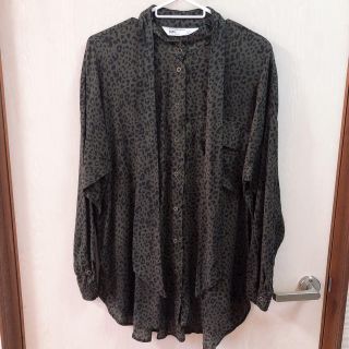 ザラ(ZARA)の【専用】ZARA レオパード ヒョウ柄 シャツ(シャツ/ブラウス(長袖/七分))