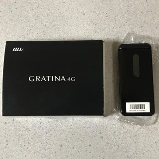 キョウセラ(京セラ)のau GRATINA 4G KYF31SKA BLACK(携帯電話本体)