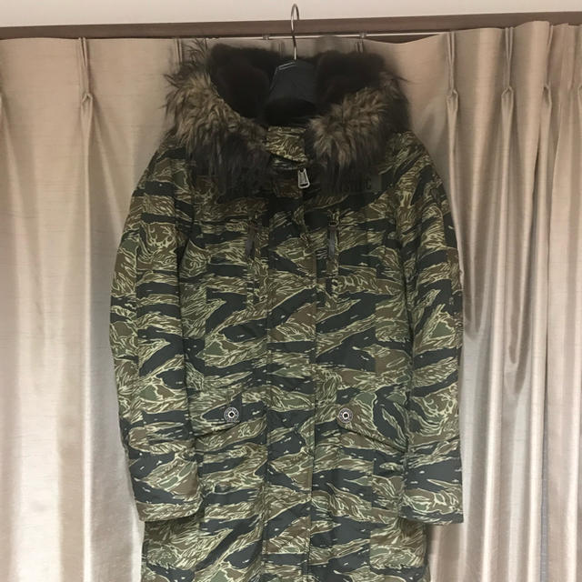 ヒステリックグラマー プリマロフト タイガーカモ 美品 希少 ヒステリックグラマー プリマロフト タイガーカモ 美品 希少