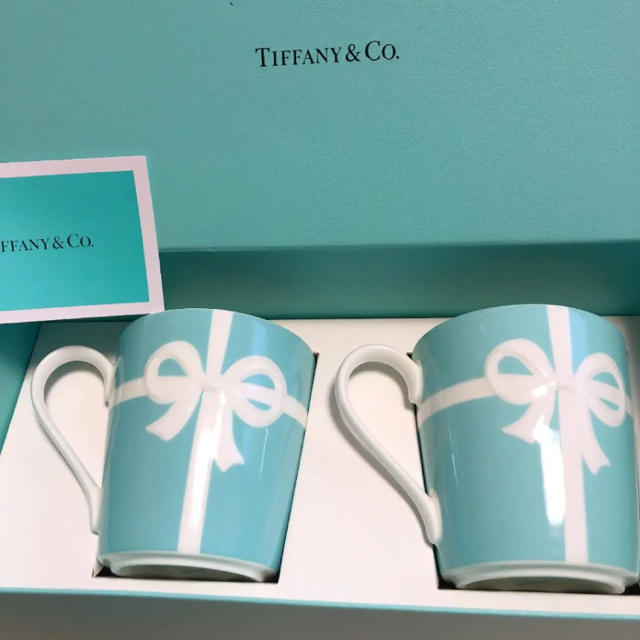 Tiffany & Co.(ティファニー)のゆうさん専用★ティファニー マグカップ  TIFFANY コップ インテリア/住まい/日用品のキッチン/食器(グラス/カップ)の商品写真