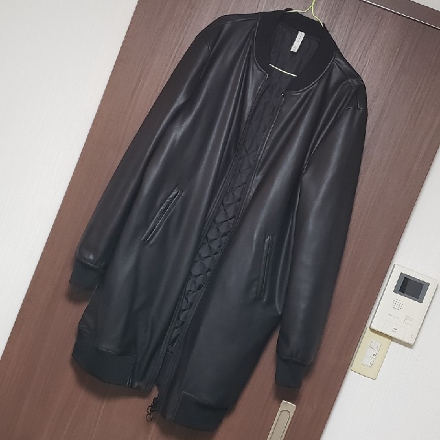 ZARA(ザラ)のZARA ロングコート　XLサイズ メンズのジャケット/アウター(チェスターコート)の商品写真