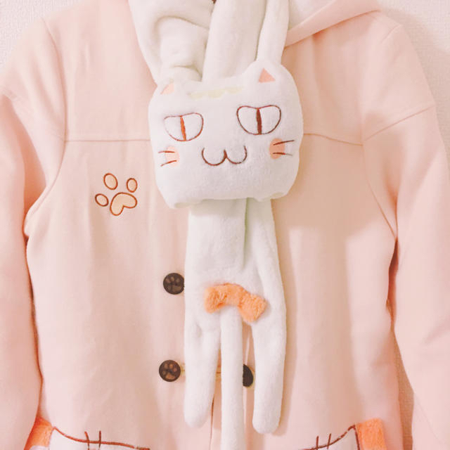 猫 コート レディースのジャケット/アウター(ダッフルコート)の商品写真