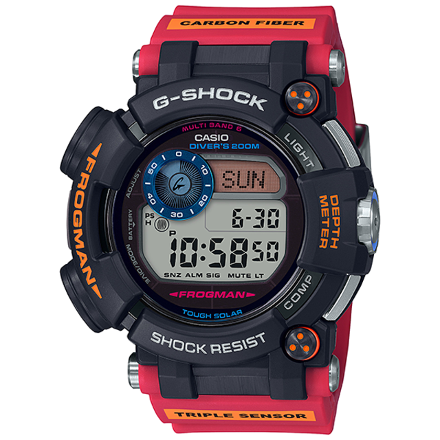 G-SHOCK(ジーショック)のG-SHOCK GWF-D1000ARR-1JR フロッグマン おまけ付 メンズの時計(腕時計(デジタル))の商品写真