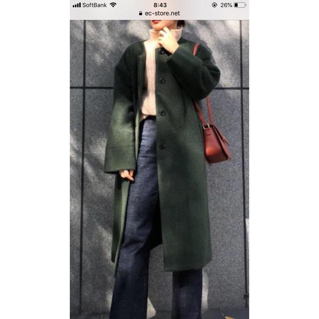 moussy(マウジー)のmoussyコート レディースのジャケット/アウター(ロングコート)の商品写真