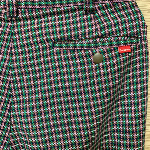 Supreme(シュプリーム)の30 supreme 18SS work pant purple plaid メンズのパンツ(ワークパンツ/カーゴパンツ)の商品写真