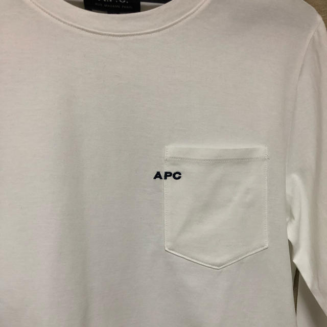 A.P.C - apc ポケットロゴ入りロンtの通販 by 3103's｜アーペーセー