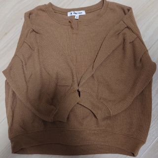 グローバルワーク(GLOBAL WORK)のグローバルワーク ワッフルキーネックプルオーバー(Tシャツ/カットソー)