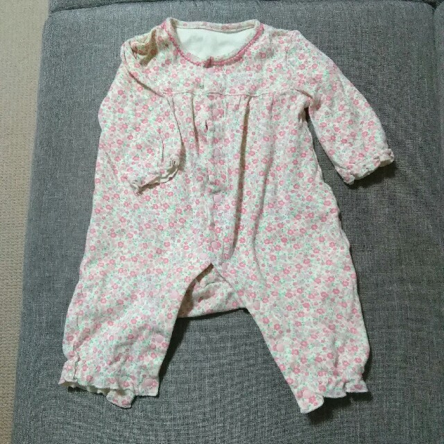 Nishiki Baby(ニシキベビー)のベビー服　70　カバーオール　長袖ロンパース キッズ/ベビー/マタニティのベビー服(~85cm)(カバーオール)の商品写真