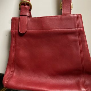 コーチ(COACH)のオールドコーチ　 赤　old coach  red(トートバッグ)