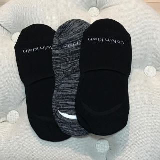 カルバンクライン(Calvin Klein)の未使用品！Calvin klein☆フットカバー☆3足セット(ソックス)