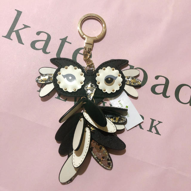 【SALE】ケイトスペード　フクロウ　OWL チャーム