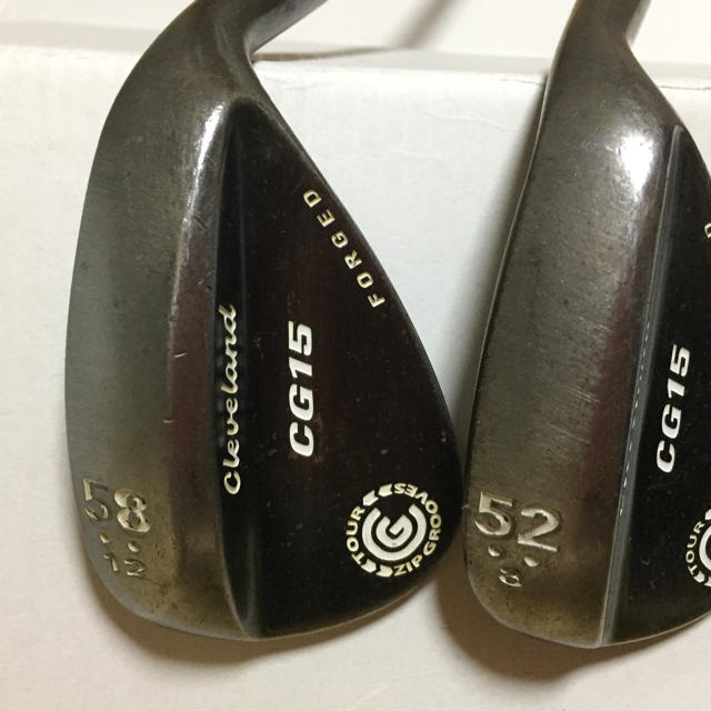 Cleveland Golf(クリーブランドゴルフ)のクリーブランド CG15 52度58度 スポーツ/アウトドアのゴルフ(クラブ)の商品写真