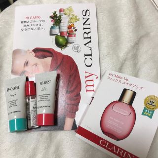 クラランス(CLARINS)のマイクラランス、フィックスメイクアップ 試供品セット(化粧水/ローション)