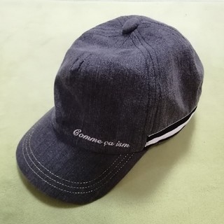 コムサイズム(COMME CA ISM)のコムサイズム　キッズ帽子（54cm）(帽子)