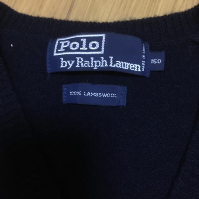 Ralph Lauren(ラルフローレン)の男女兼用 ラルフローレン ニットベスト キッズ/ベビー/マタニティのキッズ服男の子用(90cm~)(ニット)の商品写真