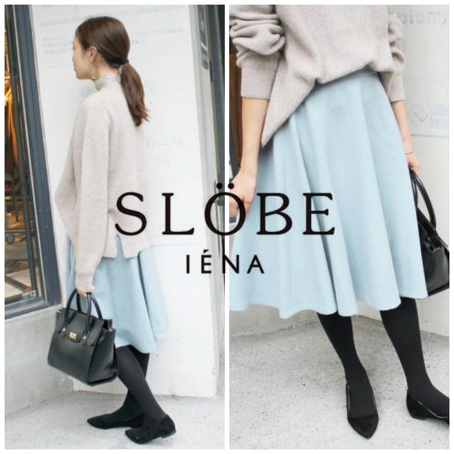 ★【SLOBE IENA】フランネル フレアスカート 美品 | フリマアプリ ラクマ