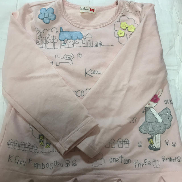 KP(ニットプランナー)のニットプランナー トレーナー キッズ/ベビー/マタニティのキッズ服女の子用(90cm~)(Tシャツ/カットソー)の商品写真