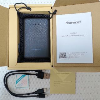 新品 Charmast 10400mAh モバイルバッテリー (バッテリー/充電器)