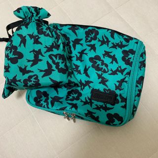 アナスイ(ANNA SUI)の新品★ANNA SUIトラベルポーチ&ルームシューズセット(旅行用品)