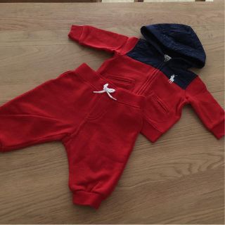 ラルフローレン(Ralph Lauren)の専用です☆美品☆ラルフローレン☆パーカーセットアップ6M(トレーナー)