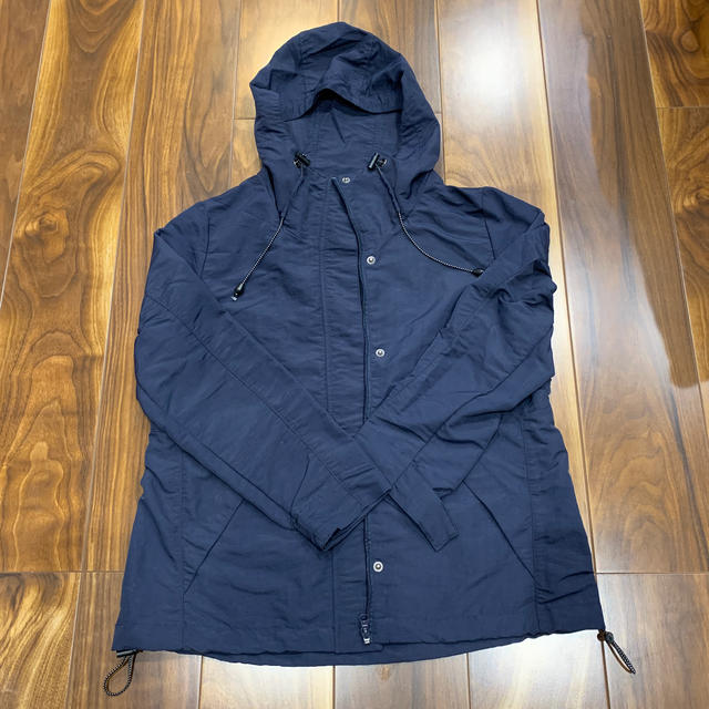 ジャンバー　ブルゾン　紺色　L  レディースのジャケット/アウター(ブルゾン)の商品写真