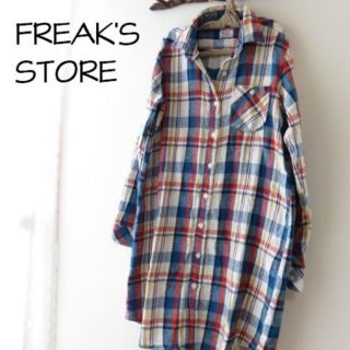 フリークスストア(FREAK'S STORE)のFREAK'S STORE フリークスストア　ネルシャツ　ワンピース(シャツ/ブラウス(長袖/七分))