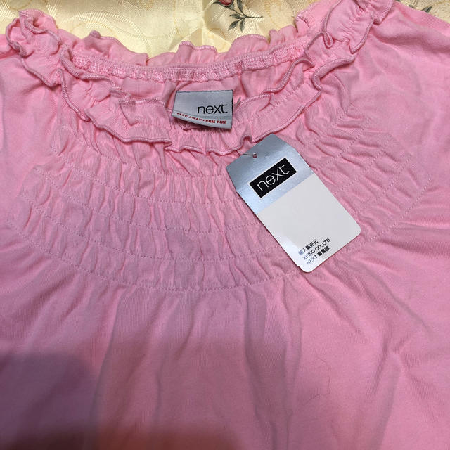 NEXT(ネクスト)のネクスト　カットソー　 Tシャツ　新品 キッズ/ベビー/マタニティのキッズ服女の子用(90cm~)(Tシャツ/カットソー)の商品写真