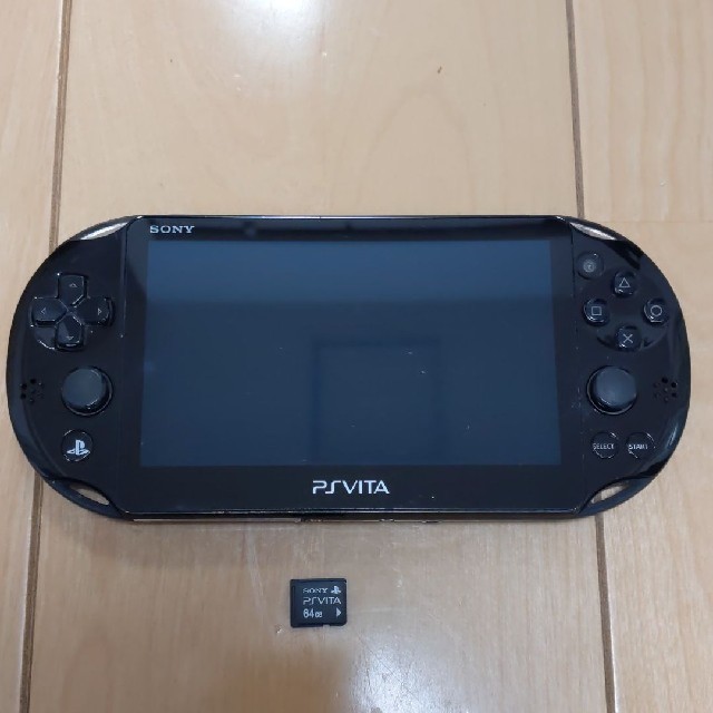 PlayStation®Vita ブラック Wi-Fi 64GBメモリカード付