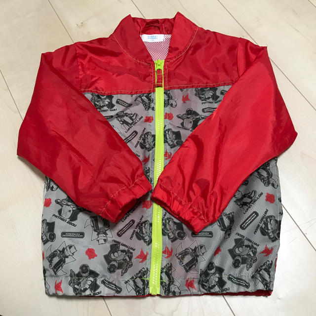 BANDAI(バンダイ)のルパパト アウター120 赤 キッズ/ベビー/マタニティのキッズ服男の子用(90cm~)(ジャケット/上着)の商品写真