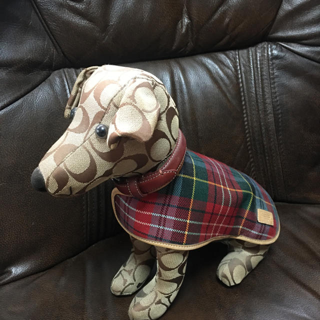 Coach stuffed dog Coach stuffed dog