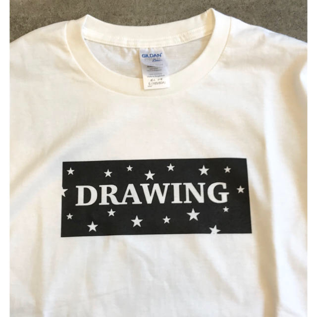 Ron Herman(ロンハーマン)のDrawing スター ボックスロゴ Tシャツ ロンT Lサイズ  メンズのトップス(Tシャツ/カットソー(七分/長袖))の商品写真