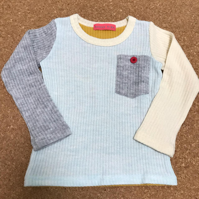 hakka kids(ハッカキッズ)のハッカ キッズ リブニット トップス キッズ/ベビー/マタニティのキッズ服女の子用(90cm~)(ニット)の商品写真