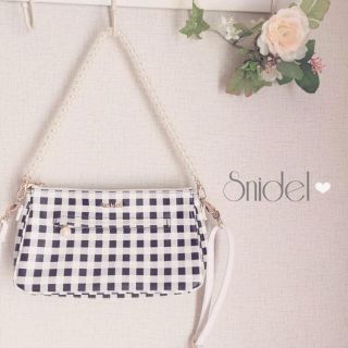 スナイデル(SNIDEL)の2way♡パールチェーンBag♡(ショルダーバッグ)