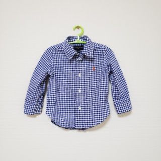 ポロラルフローレン(POLO RALPH LAUREN)の＊RALPH LAUREN＊　チェックシャツ　18m(シャツ/カットソー)