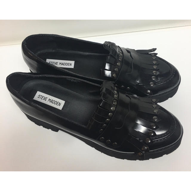 STEVE MADDEN ローファーサイズ10 26.5㎝ 雨の日にも