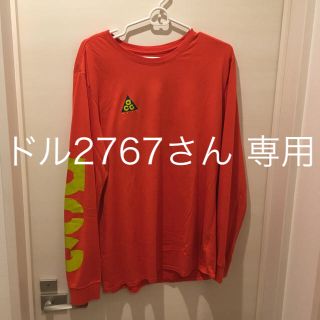 ナイキ(NIKE)の海外からの一時帰国の為、1週間限定  NIKE ACG Long Tシャツ(Tシャツ/カットソー(七分/長袖))