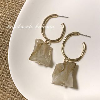 トゥデイフル(TODAYFUL)の002 ハンドメイド　石ピアス(ピアス)