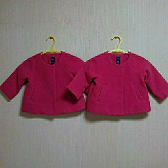 美品 ♡ babyGAP ピンク コート 2枚 双子 orthopedicsurgerysandiego.com