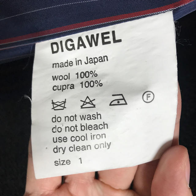 DIGAWEL(ディガウェル)のロングコート メンズのジャケット/アウター(チェスターコート)の商品写真