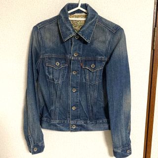 リーバイス(Levi's)のLevis ブルー系色落ち加工 Gジャン (S)(Gジャン/デニムジャケット)